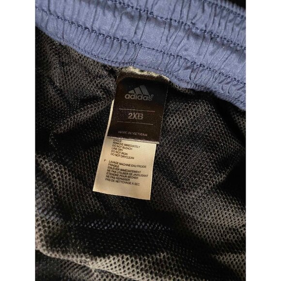 Adidas Core Sport Volley Mens 2XB Blue Inner Lined Board Shorts - Picture 3 of 7